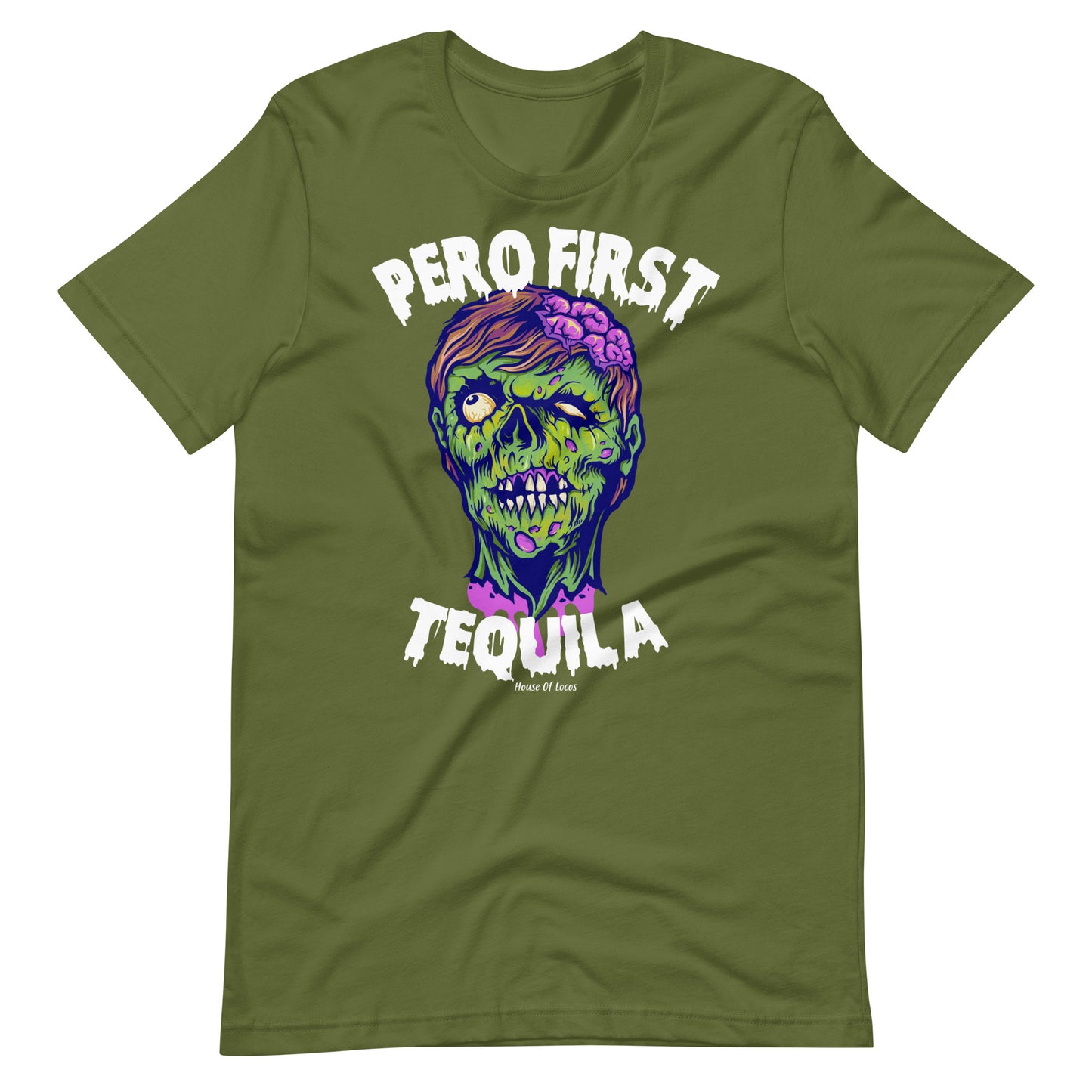 Pero First Tequila Halloween T-Shirt