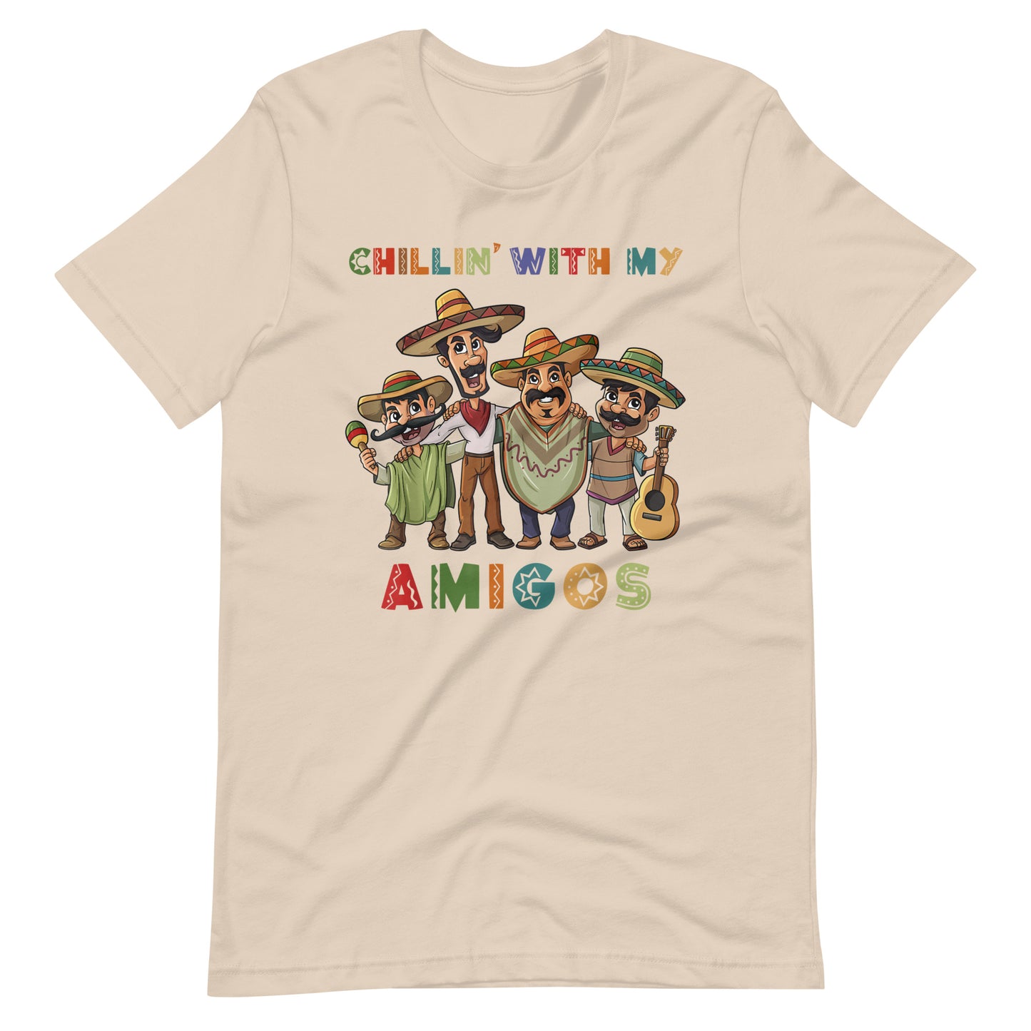 Chillin with My Amigos Cinco De Mayo Unisex t-shirt