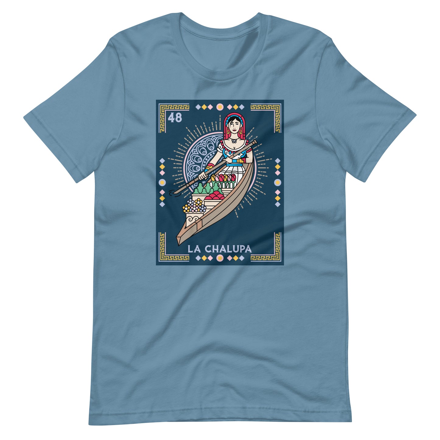 La Chalupa Mexican Loteria Unisex t-shirt