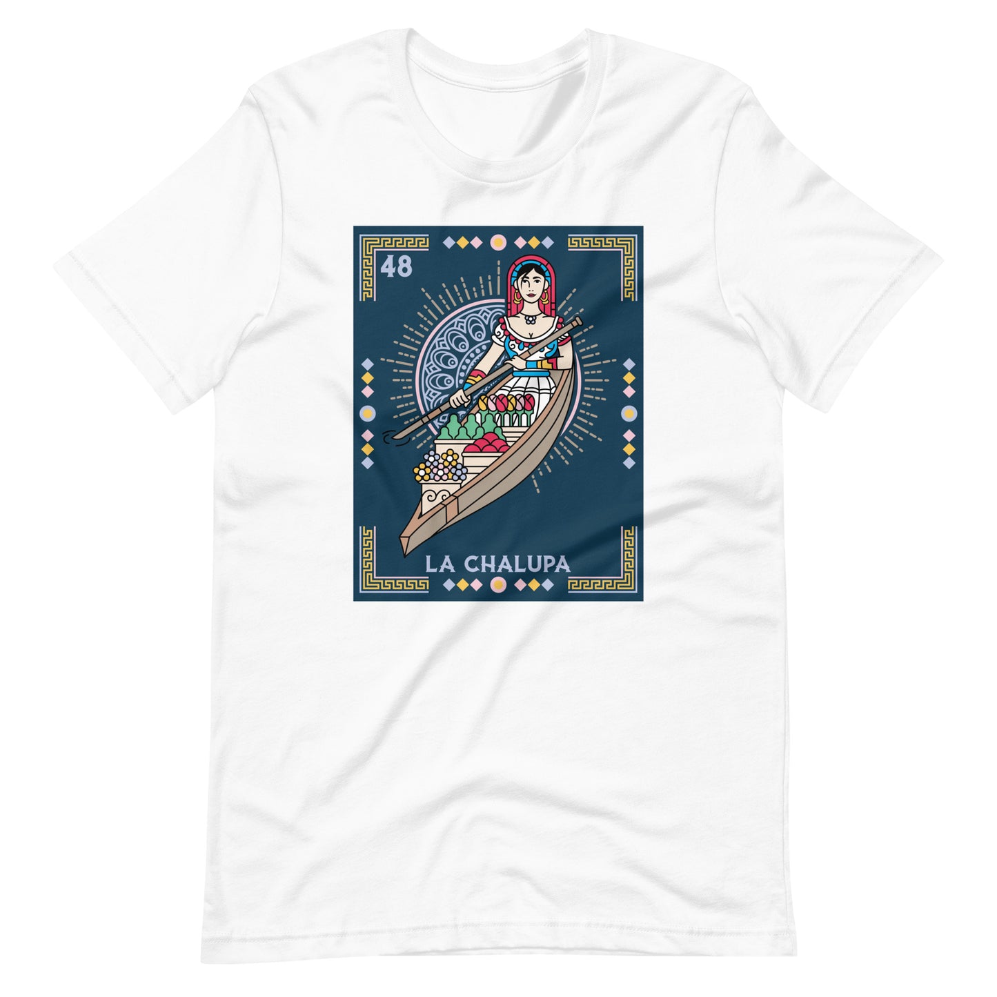 La Chalupa Mexican Loteria Unisex t-shirt