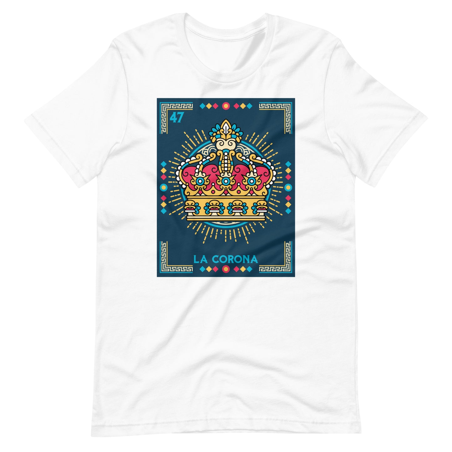 La Corona Mexican Loteria Unisex t-shirt