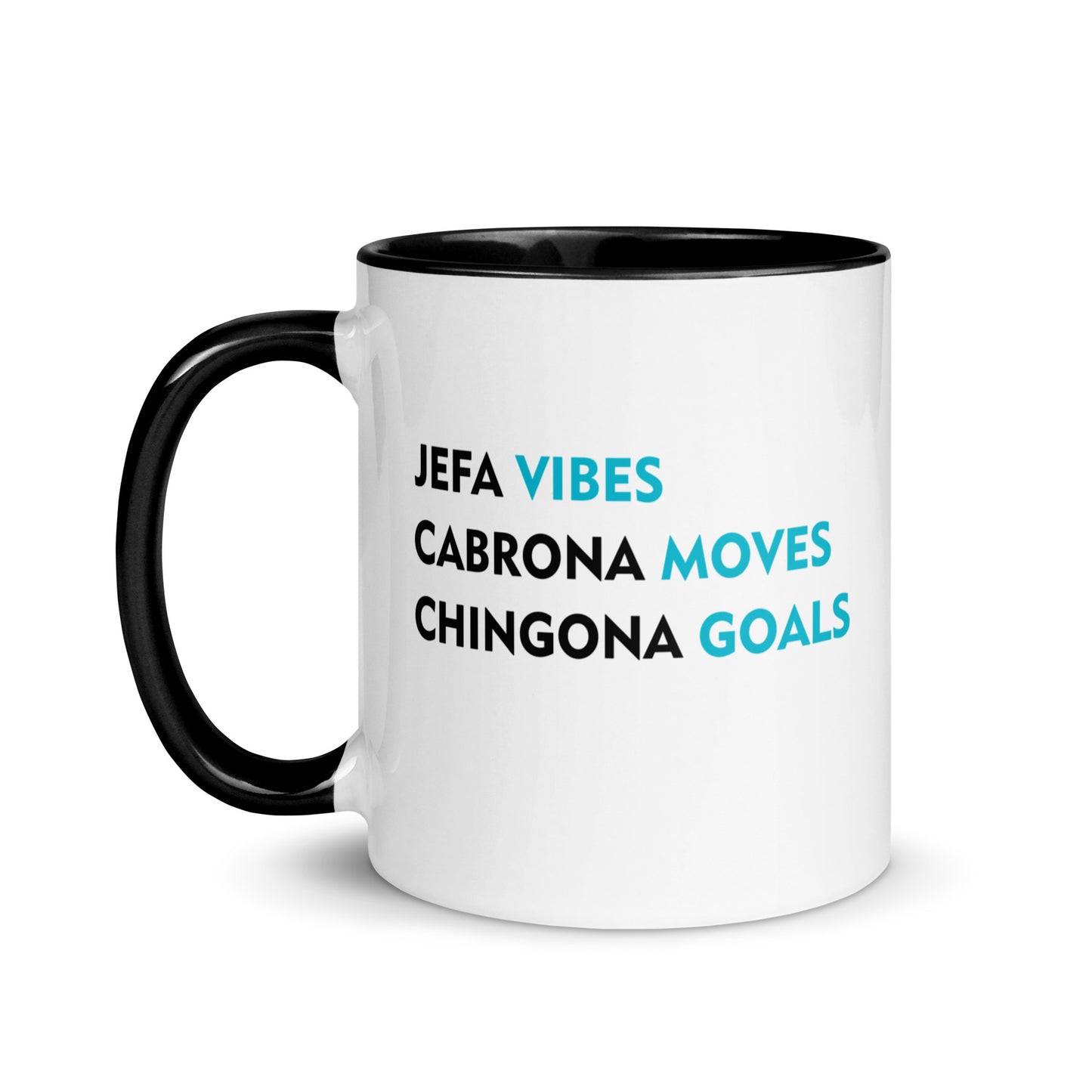 Jefa Vibes Cabrona Moves Chingona Goals Latina Mug