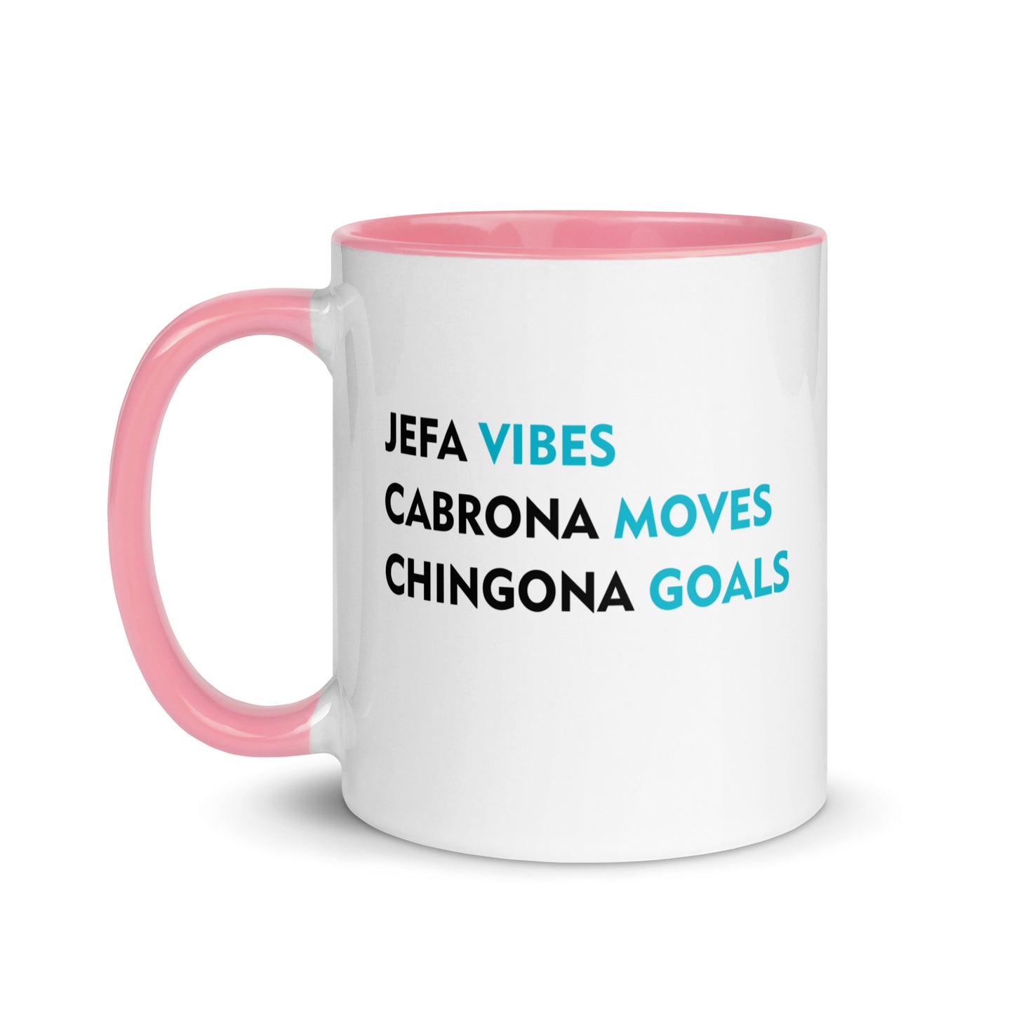 Jefa Vibes Cabrona Moves Chingona Goals Latina Mug