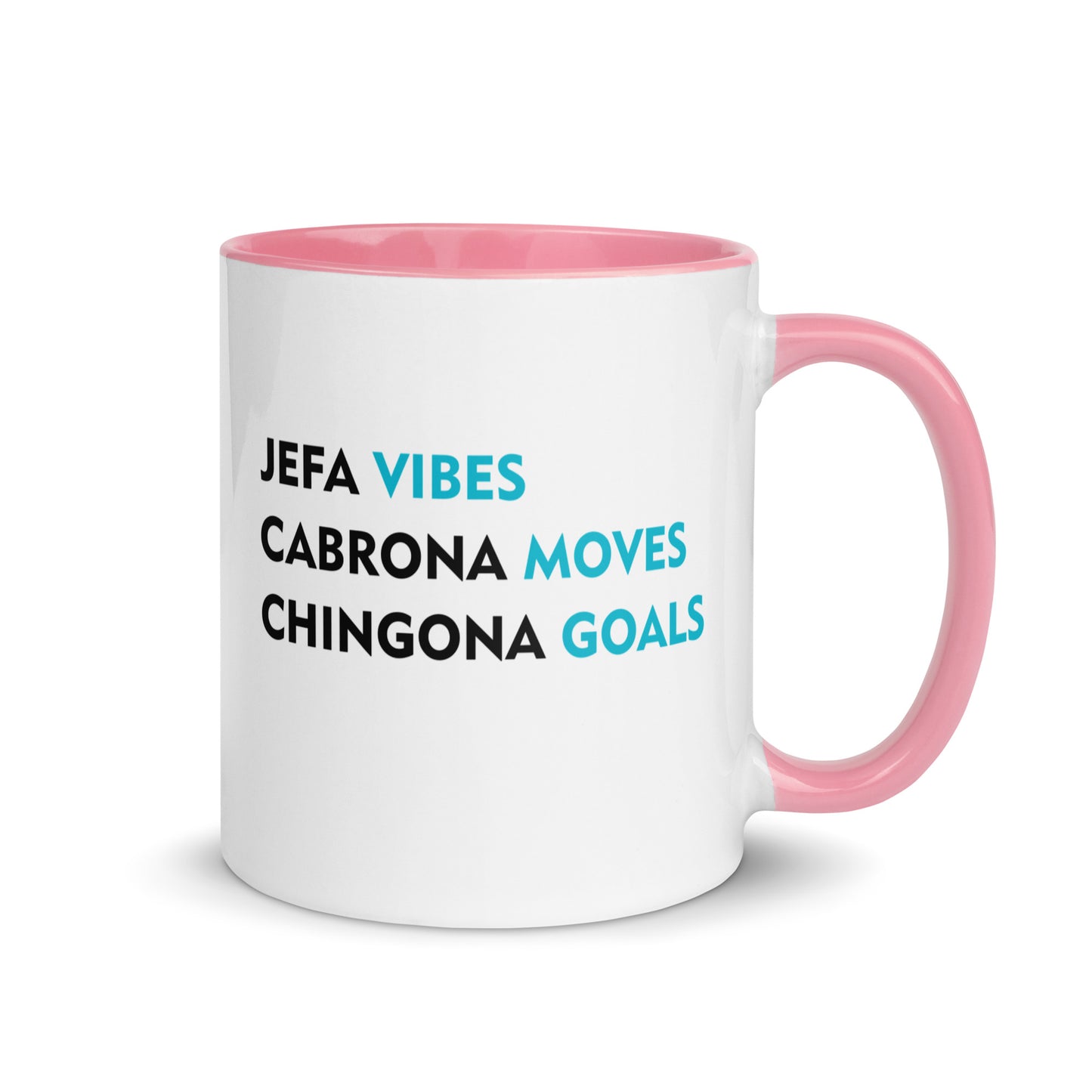 Jefa Vibes Cabrona Moves Chingona Goals Latina Mug