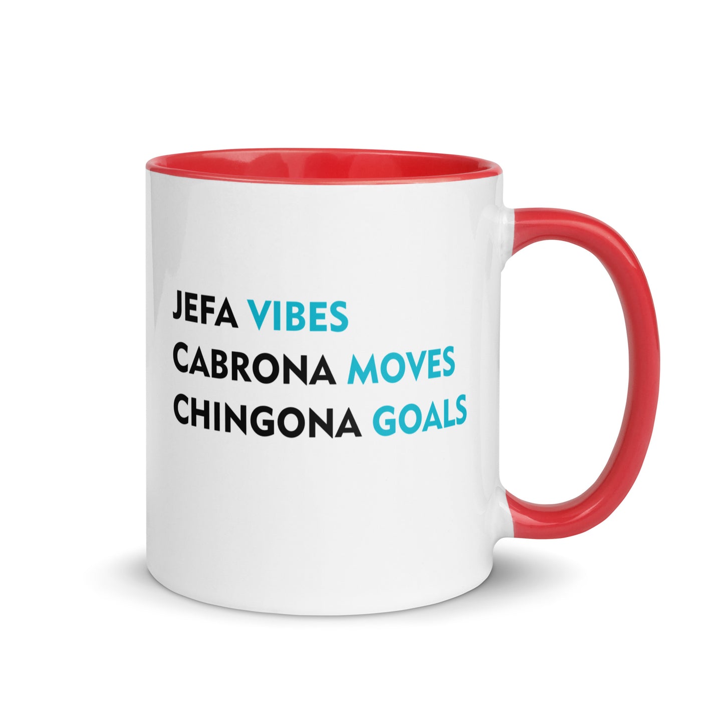 Jefa Vibes Cabrona Moves Chingona Goals Latina Mug