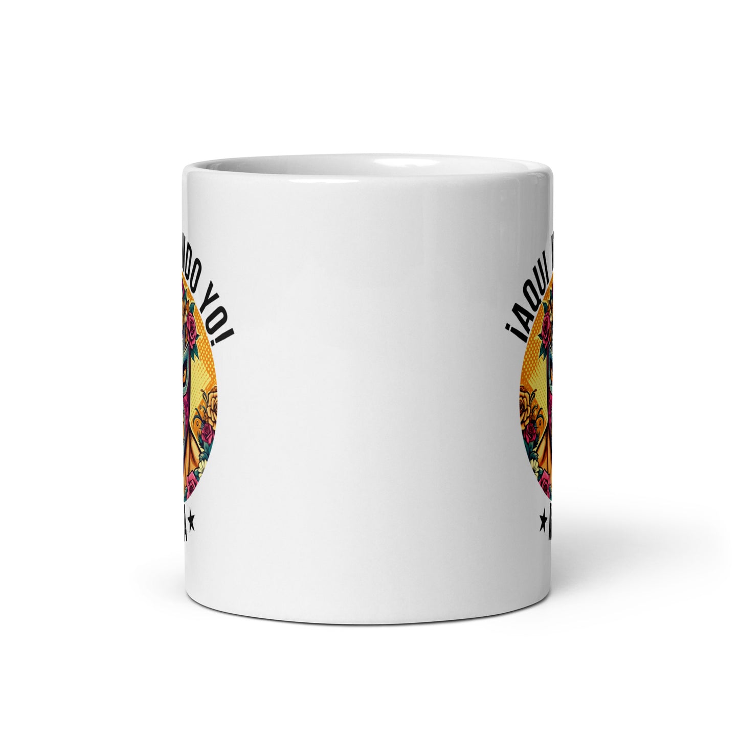 ¡Aqui Mando Yo! Mija - 11oz Coffee Mug for Latinos