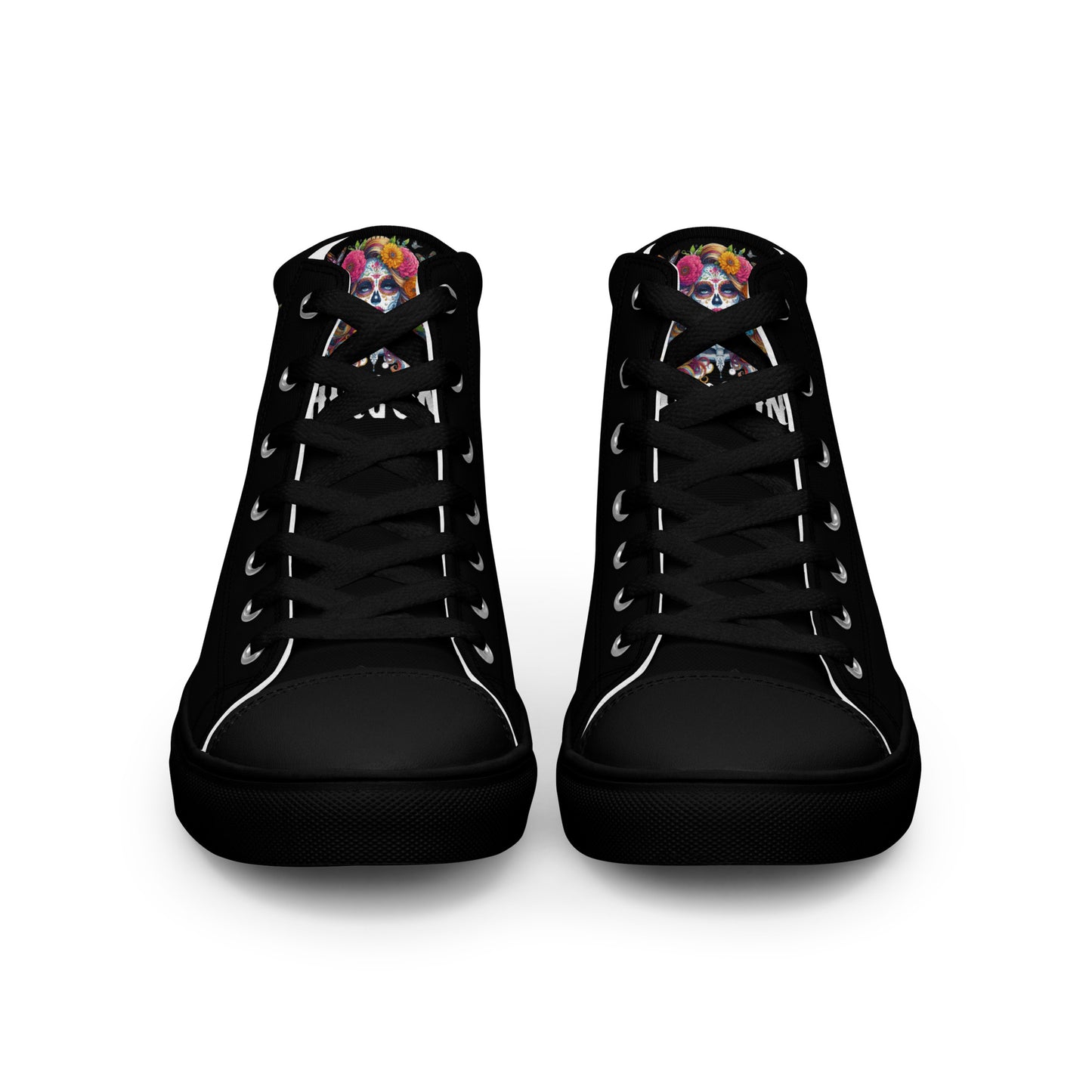 Chingona Catrina Women’s high top canvas shoes