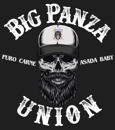 Big Panza Union Puro Carne ASADA Baby Chingon T-shirt