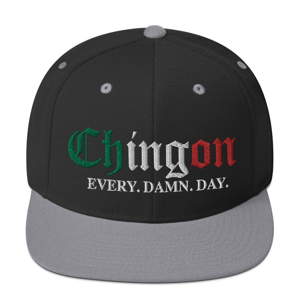 Chingon Every Damn Day Snapback Hat