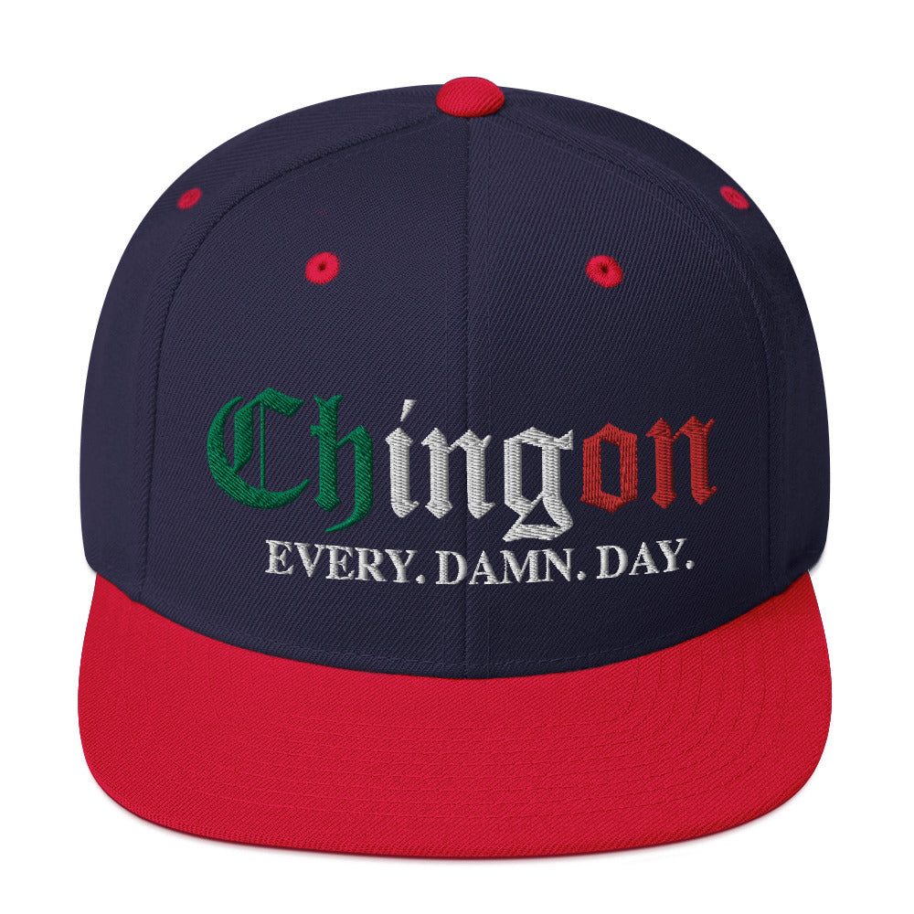 Chingon Every Damn Day Snapback Hat