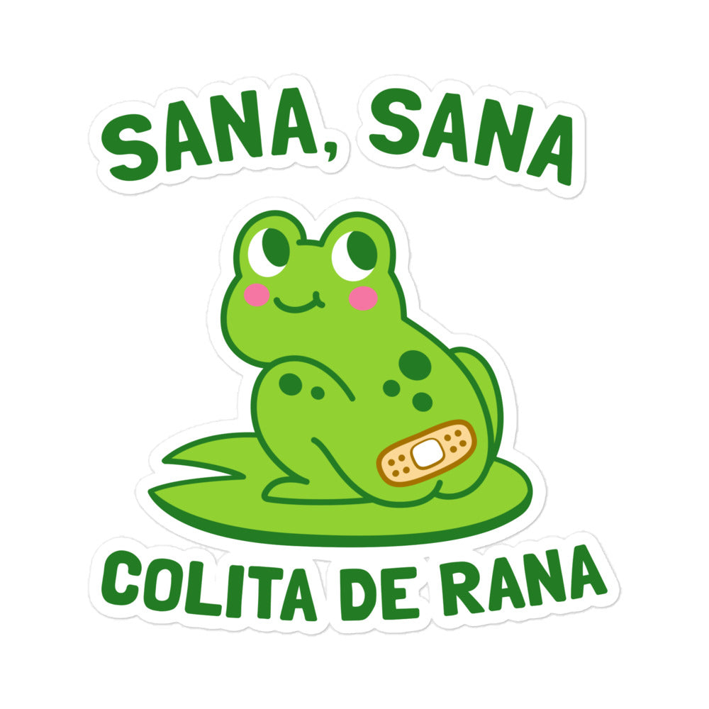 Sana Sana Colita De Rana Bubble-free sticker