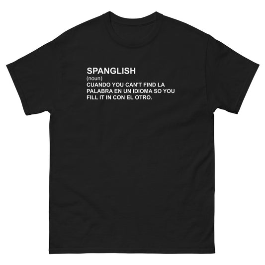 Spanglish Definition Funny Unisex T-Shirt