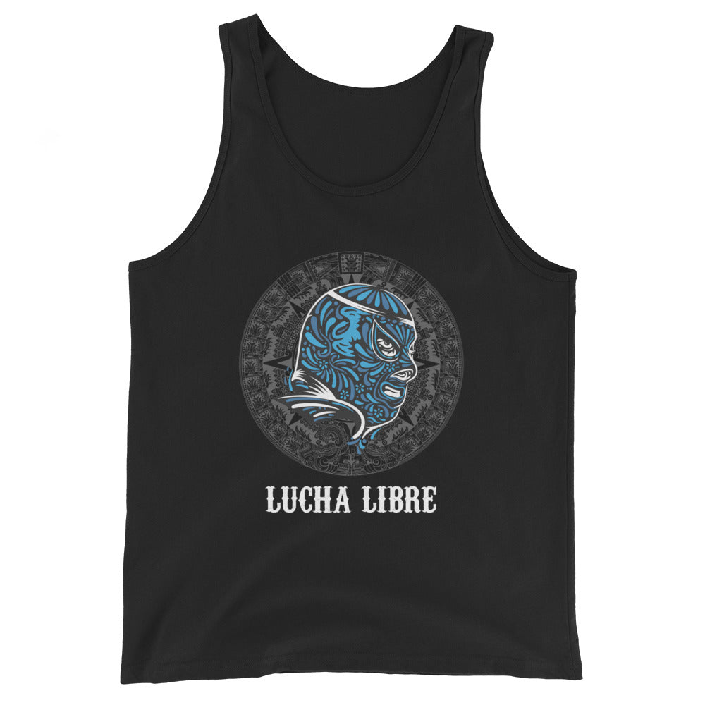 Luchador Azul Luca Libre Unisex Tank Top