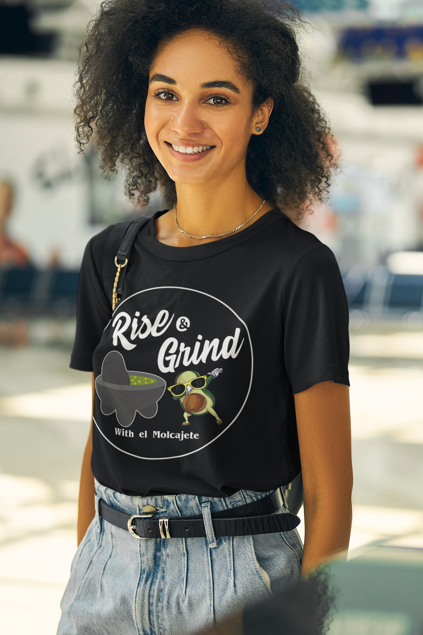 Rise & Grind El Molcajete T-Shirt for Women