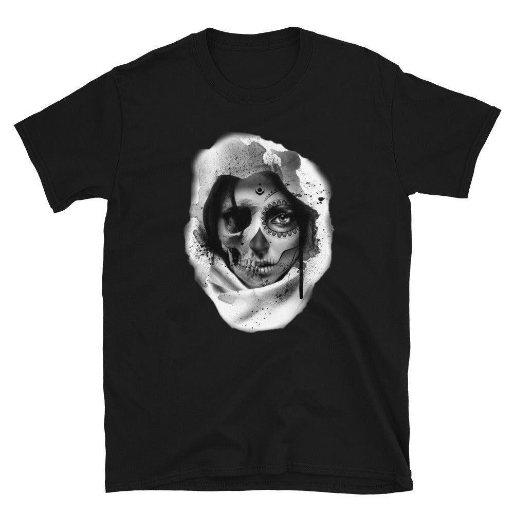 Blood Tears Dia De Los Muertos T-Shirt