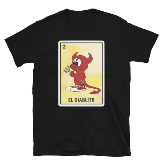 El Diablito Mexican Loteria T-Shirt