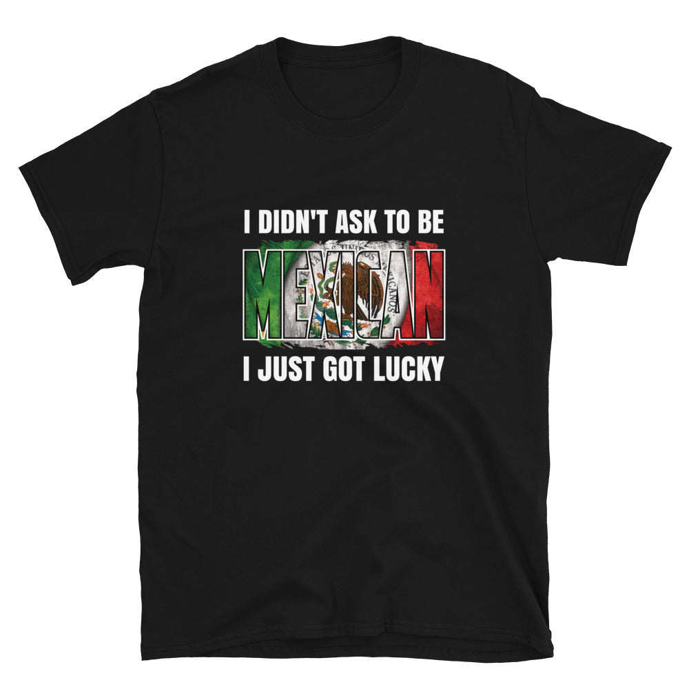 I Didn't Ask To Be Mexican I Just Got Lucky T-Shirt