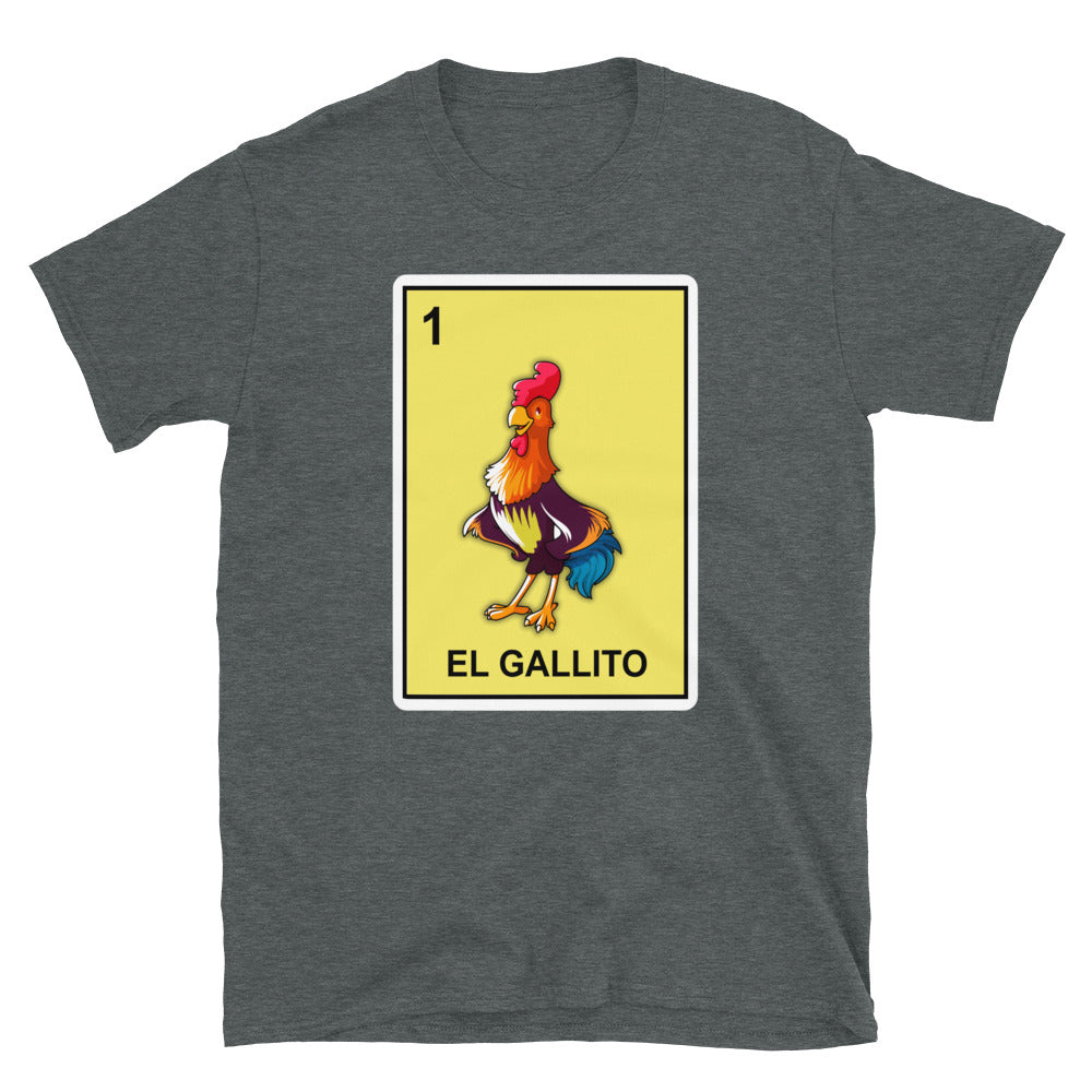 El Gallito Mexican Loteria T-Shirt