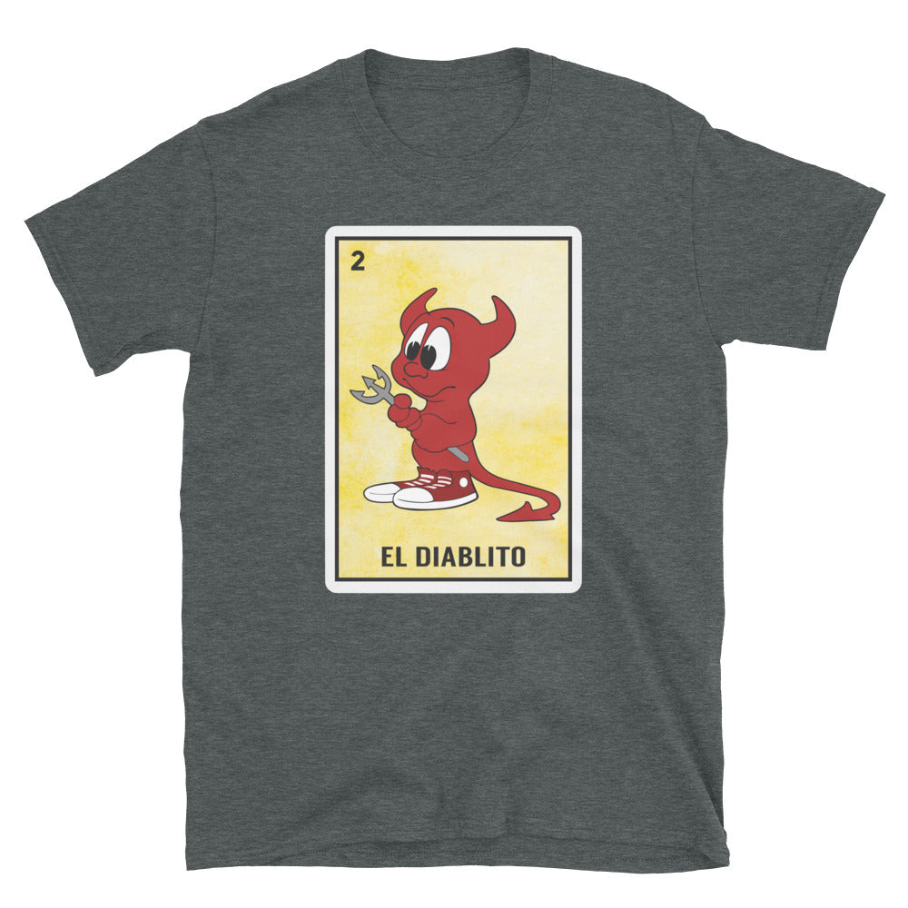 El Diablito Mexican Loteria T-Shirt