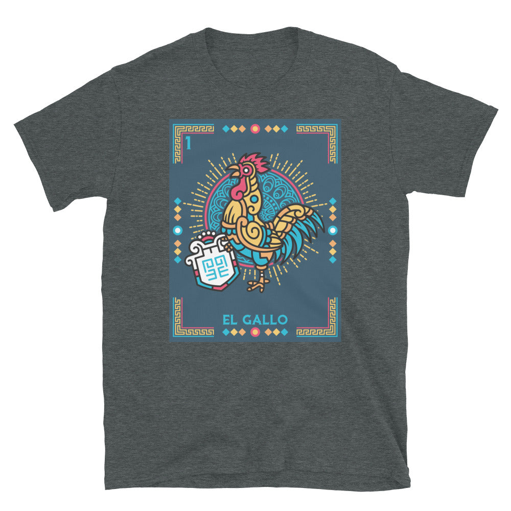 El Gallo Mexican Loteria T-Shirt