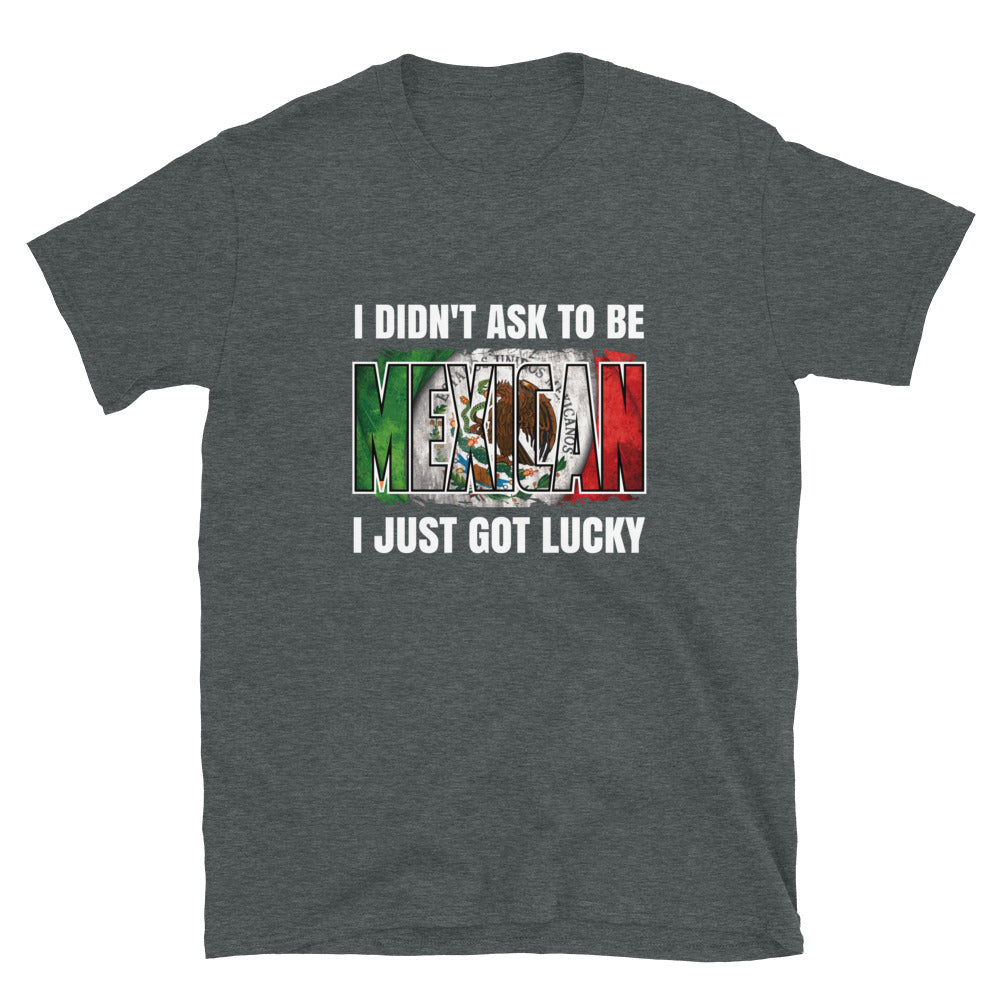 I Didn't Ask To Be Mexican I Just Got Lucky T-Shirt