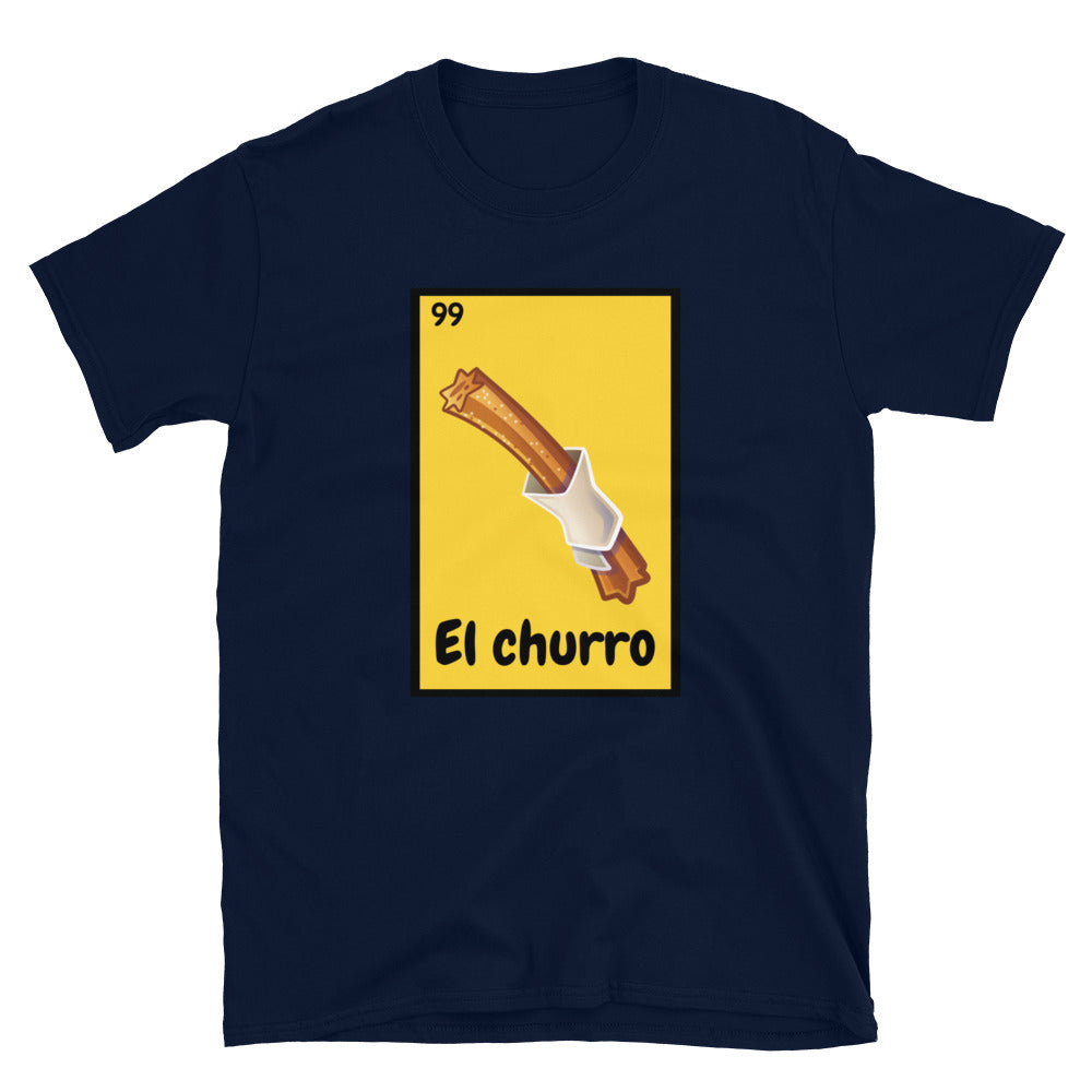 El Churro Mexican Loteria T-Shirt