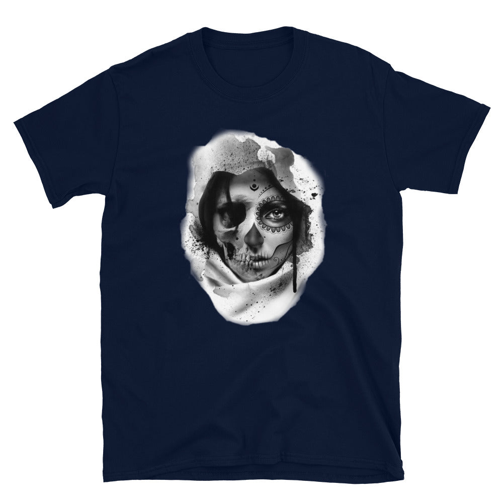 Blood Tears Dia De Los Muertos T-Shirt