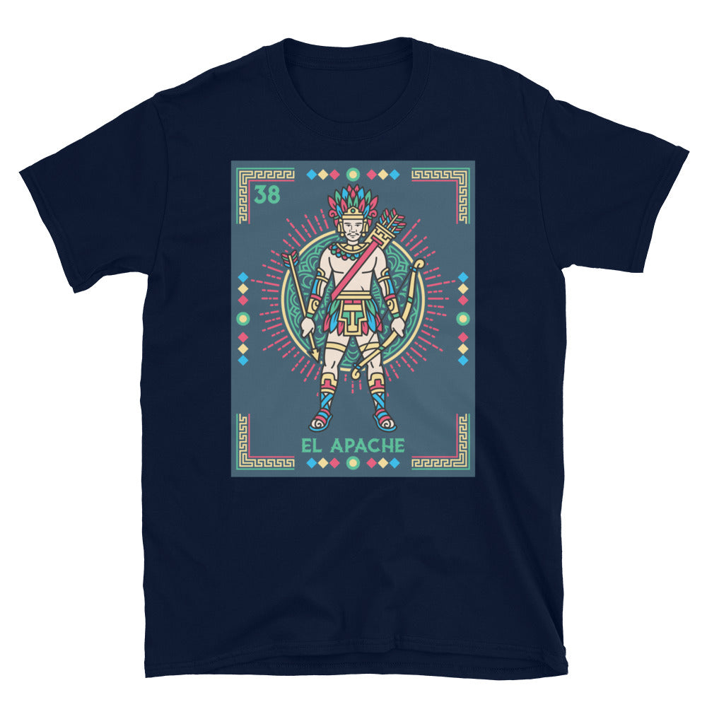 El Apache Mexican Loteria T-Shirt