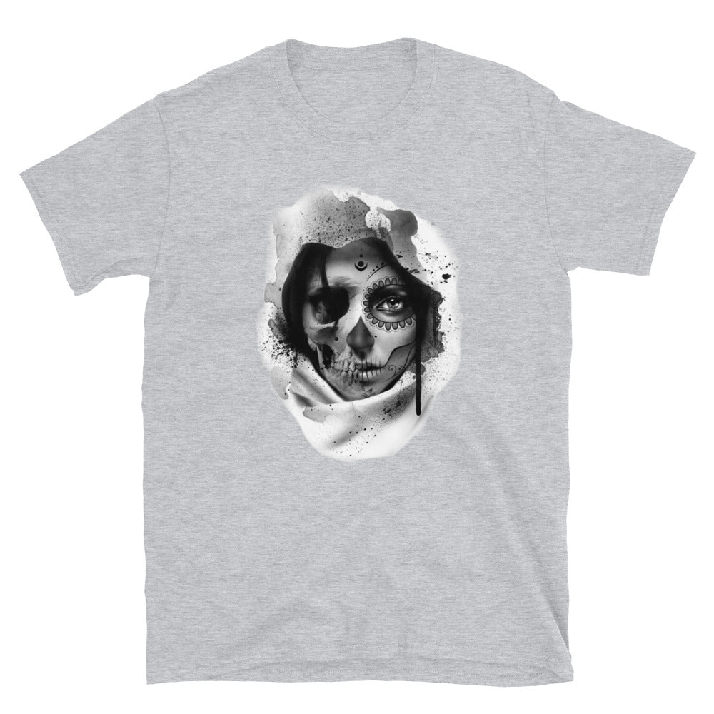 Blood Tears Dia De Los Muertos T-Shirt