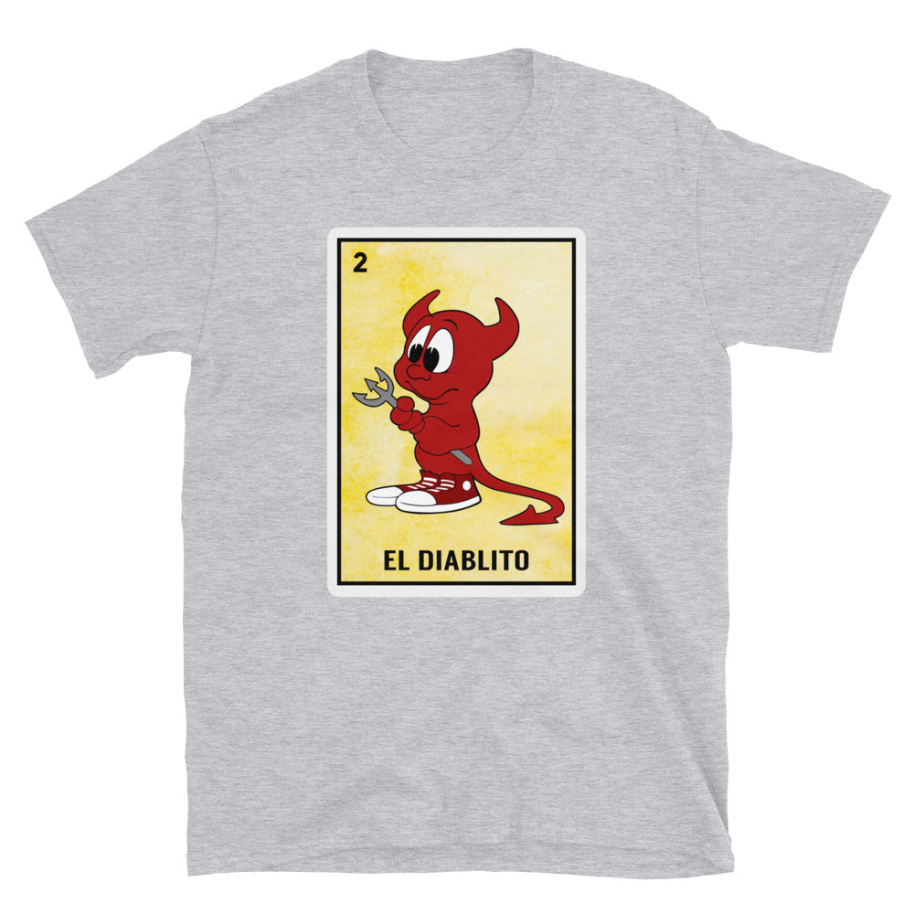 El Diablito Mexican Loteria T-Shirt