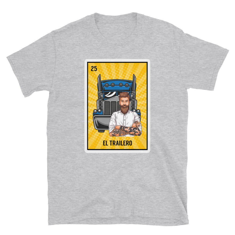 El Trailero Mexican Loteria T-Shirt