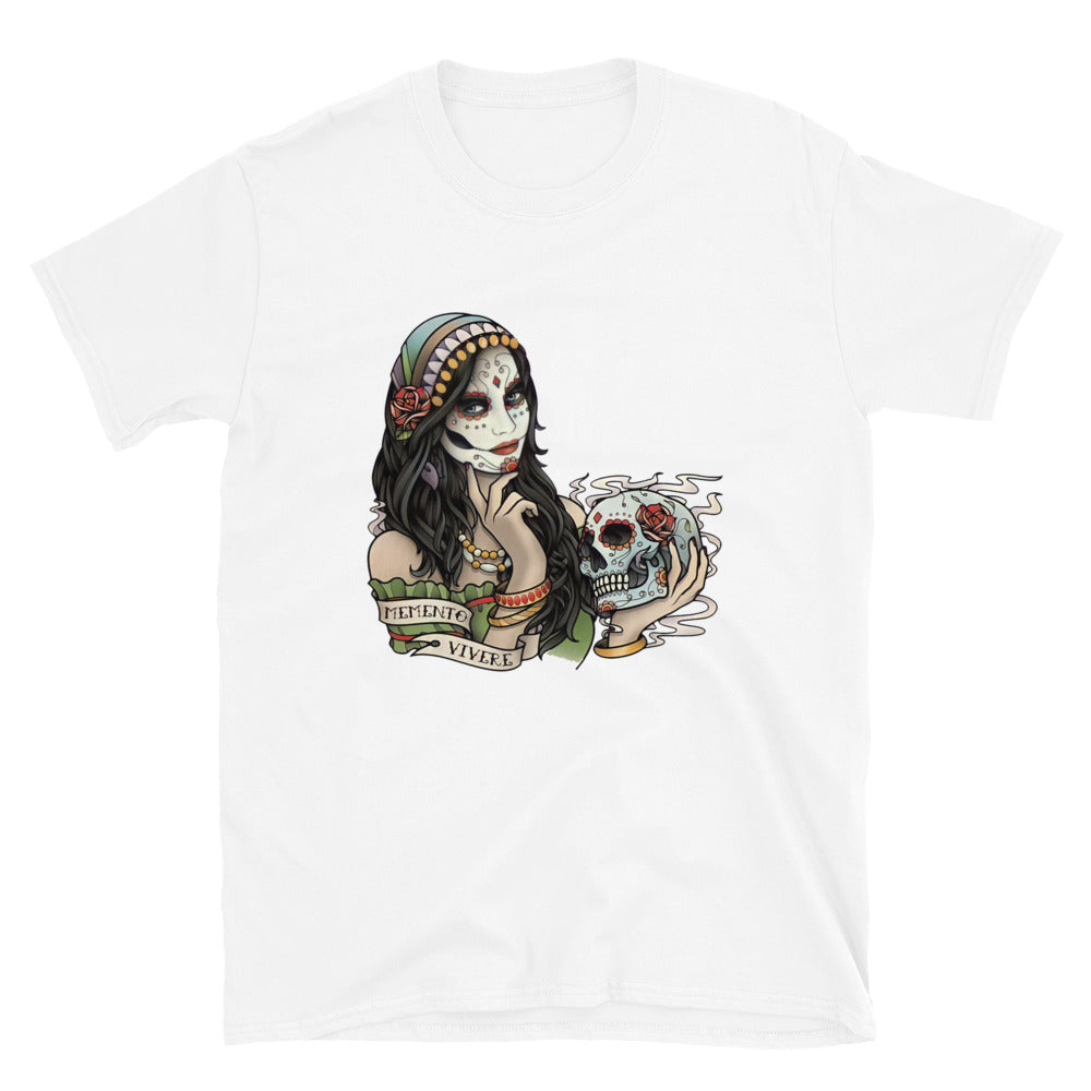 Memento Vivere Dia De Los Muertos T-Shirt