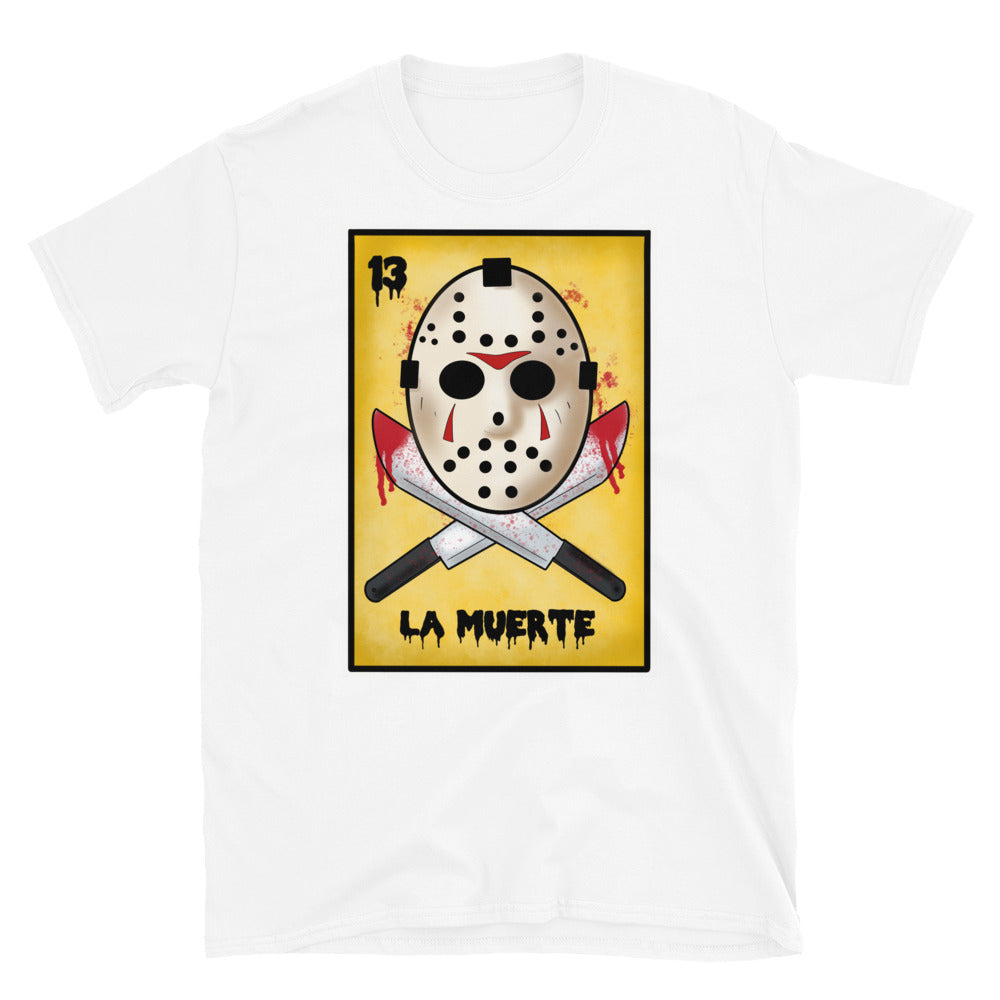 La Muerte Friday the 13th Loteria T-Shirt