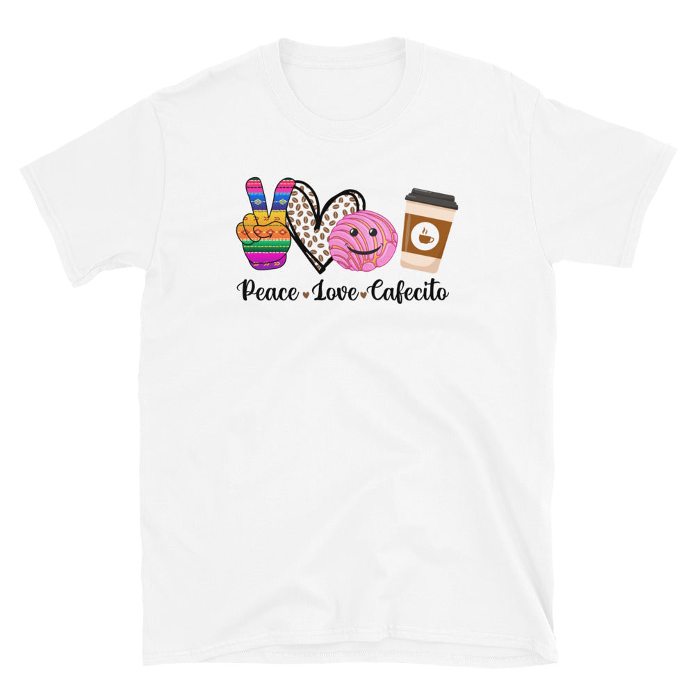 Peace Love Cafecito Unisex T-Shirt