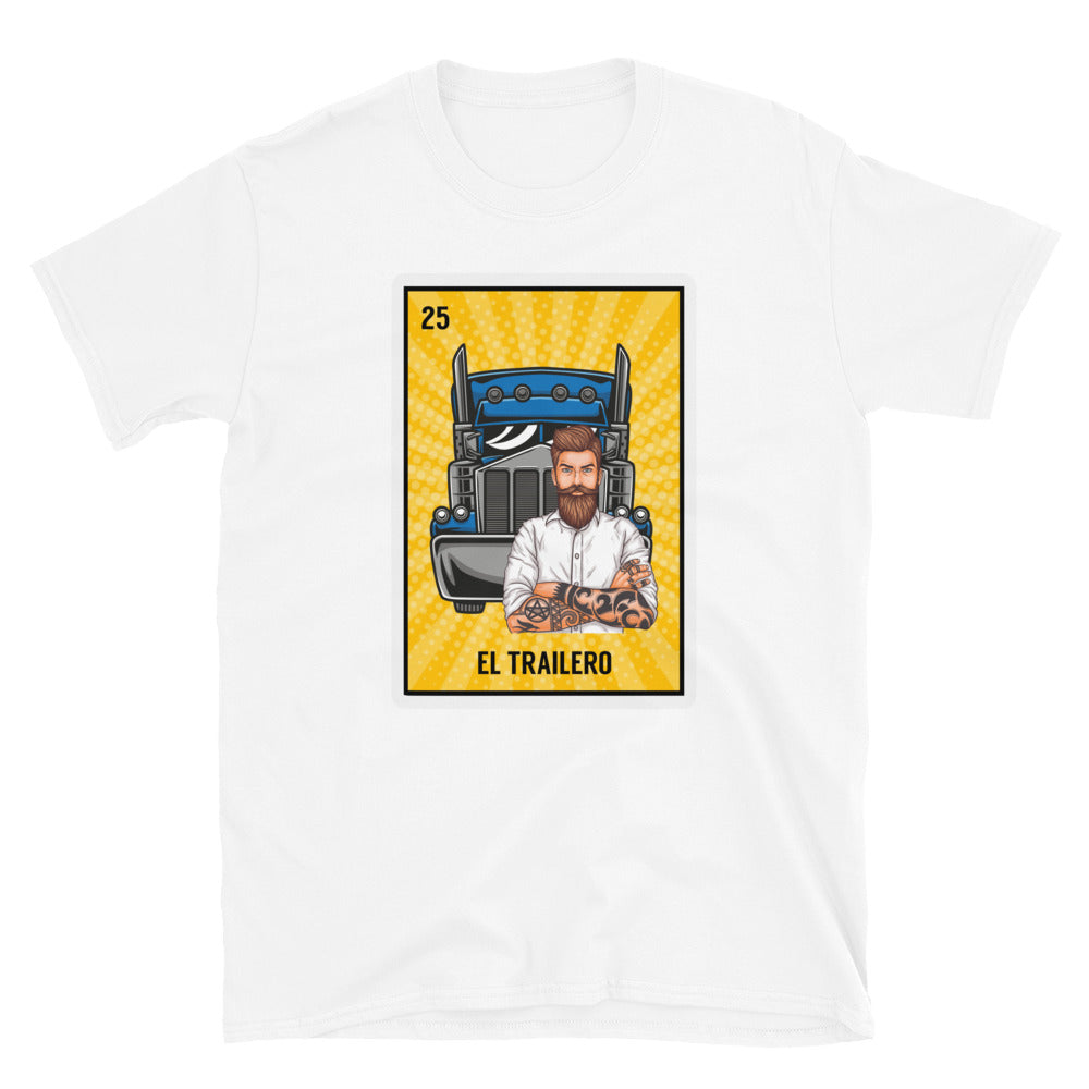 El Trailero Mexican Loteria T-Shirt