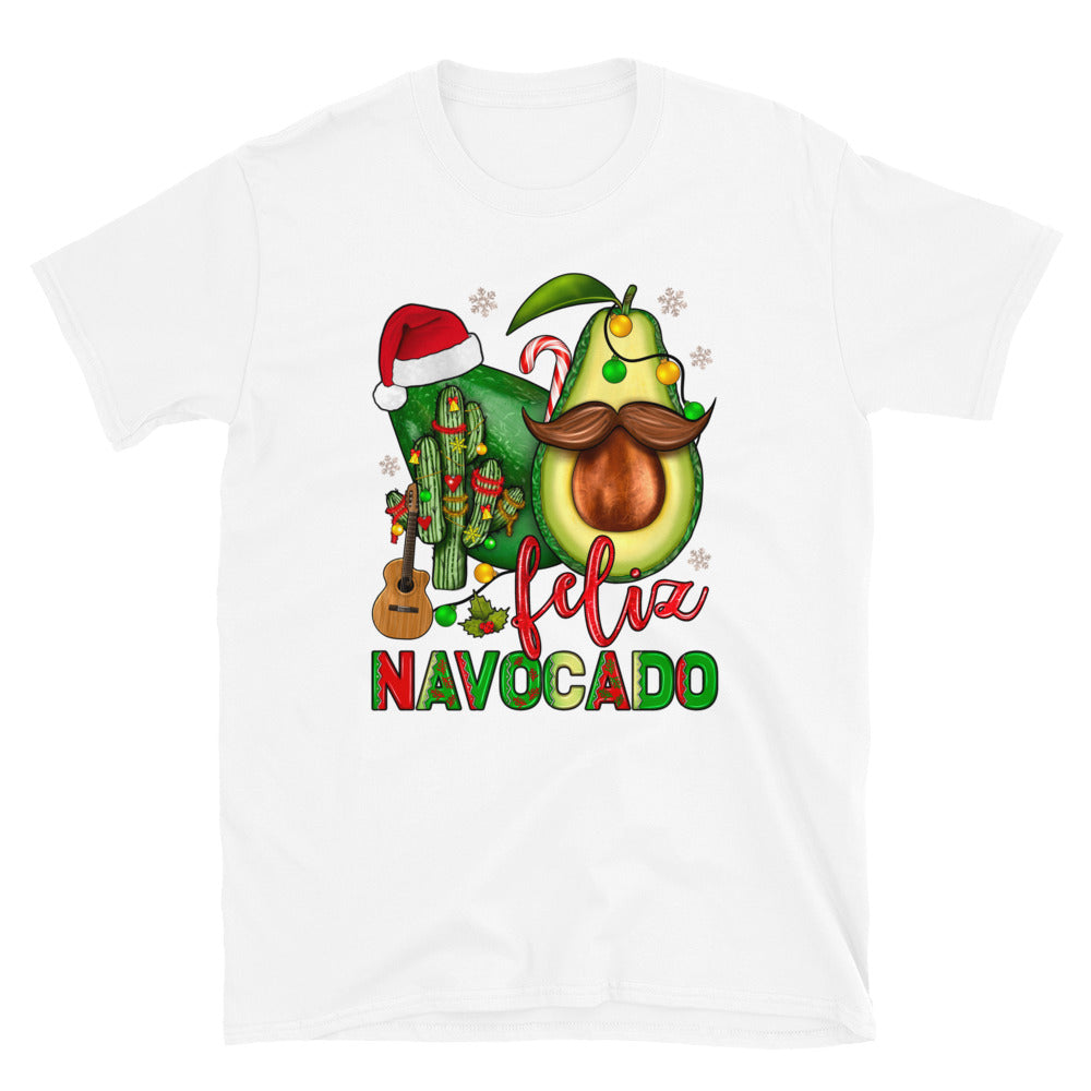 Feliz Navocado Ugly Christmas T-Shirt