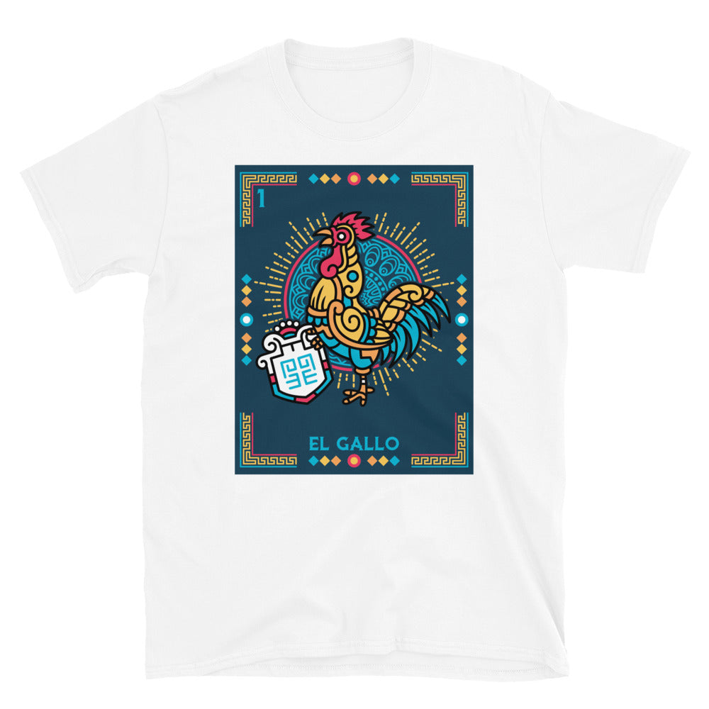 El Gallo Mexican Loteria T-Shirt