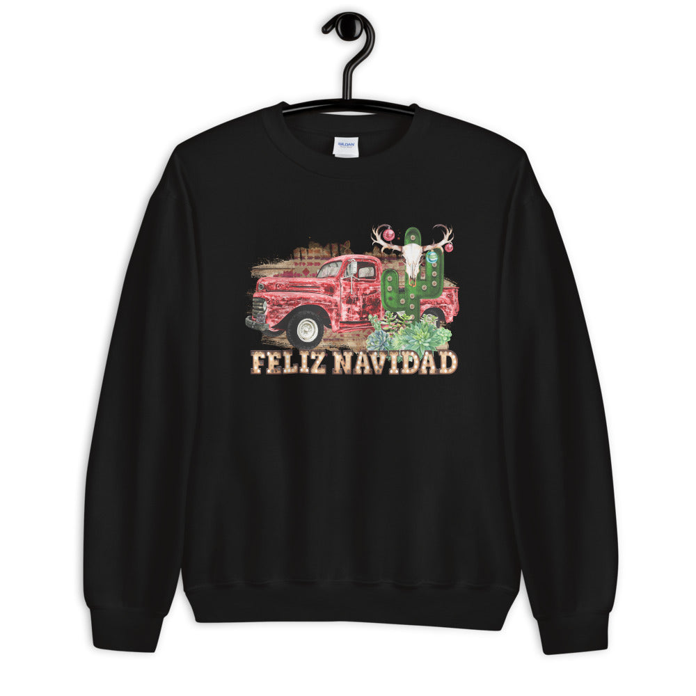 Feliz Navidad Southern Style Christmas Sweatshirt