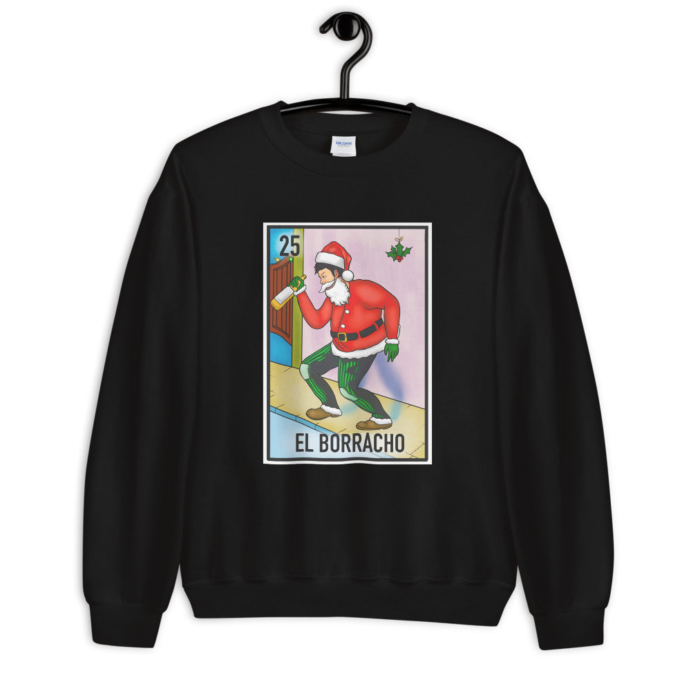 El Borracho Christmas Unisex Sweatshirt