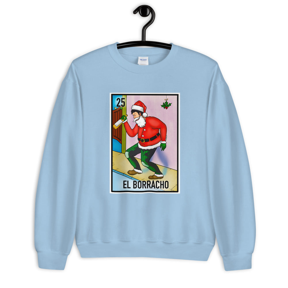 El Borracho Christmas Unisex Sweatshirt