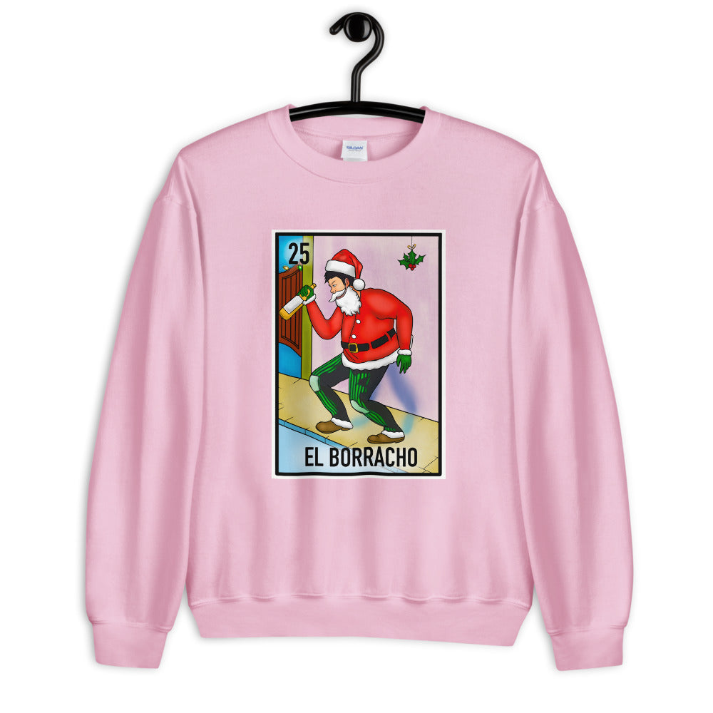 El Borracho Christmas Unisex Sweatshirt