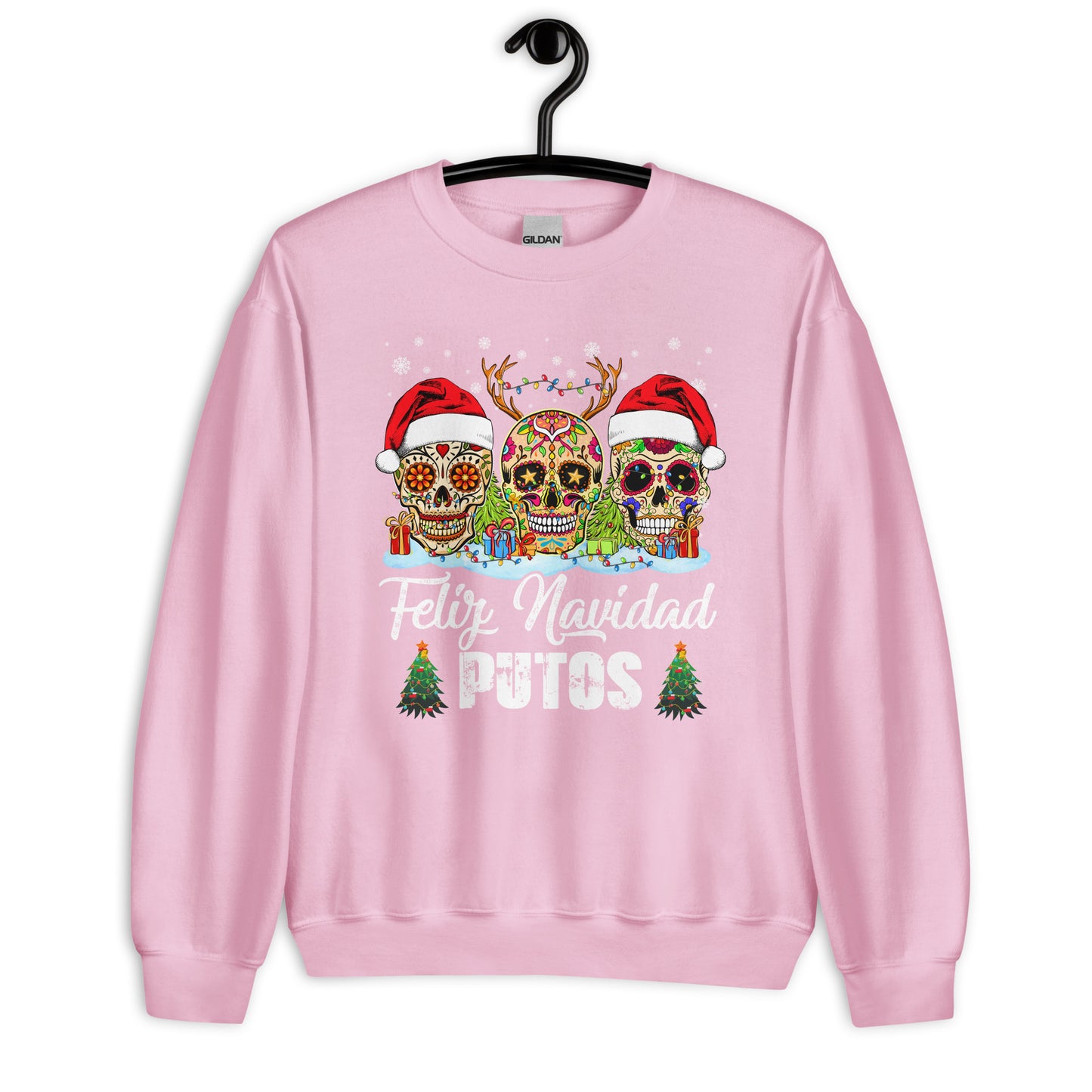 Feliz Navidad Putos Ugly Christmas Sweatshirt