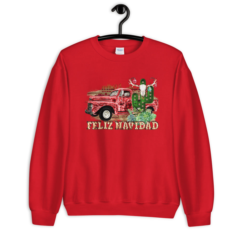 Feliz Navidad Southern Style Christmas Sweatshirt