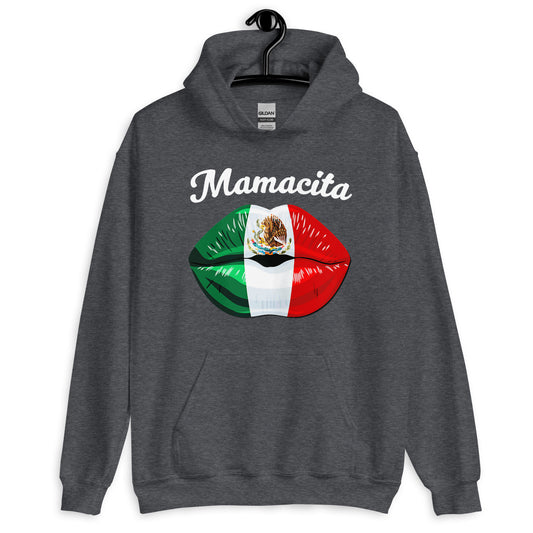 Mamacita Mexicana Lips Hoodie