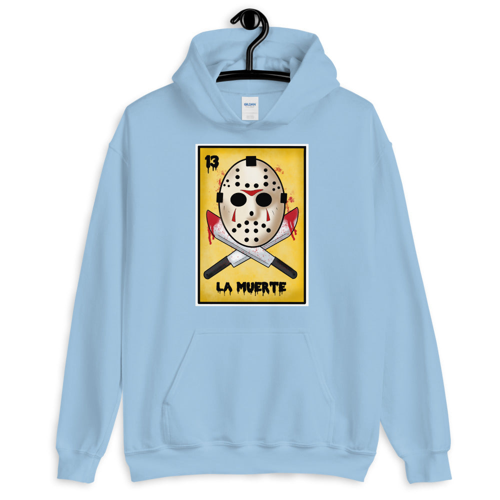 La Muerte Friday the 13th Mexican Loteria Hoodie