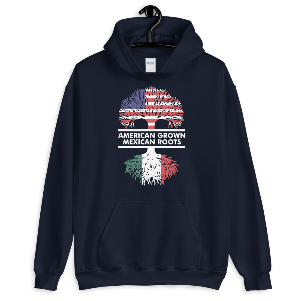 American Grown Mexican Roots Unisex Hoodie