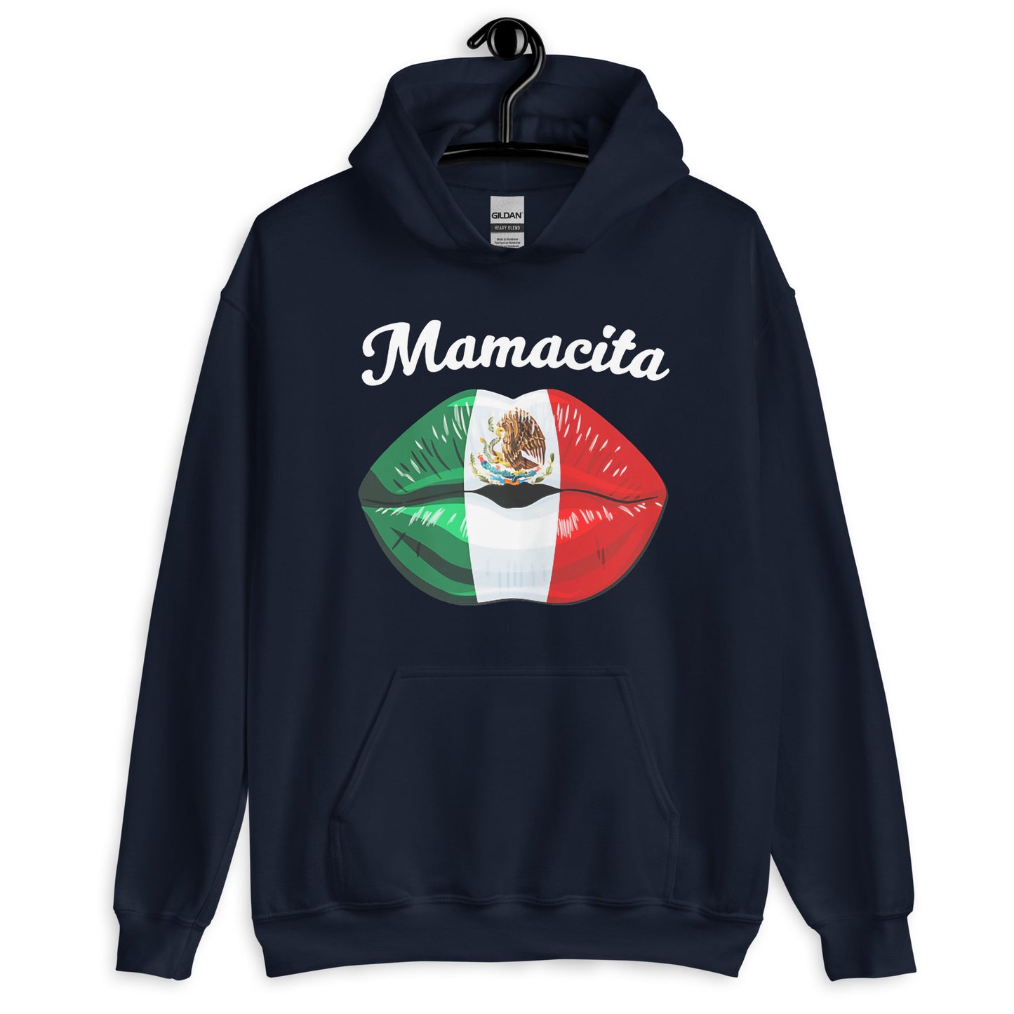 Mamacita Mexicana Lips Hoodie