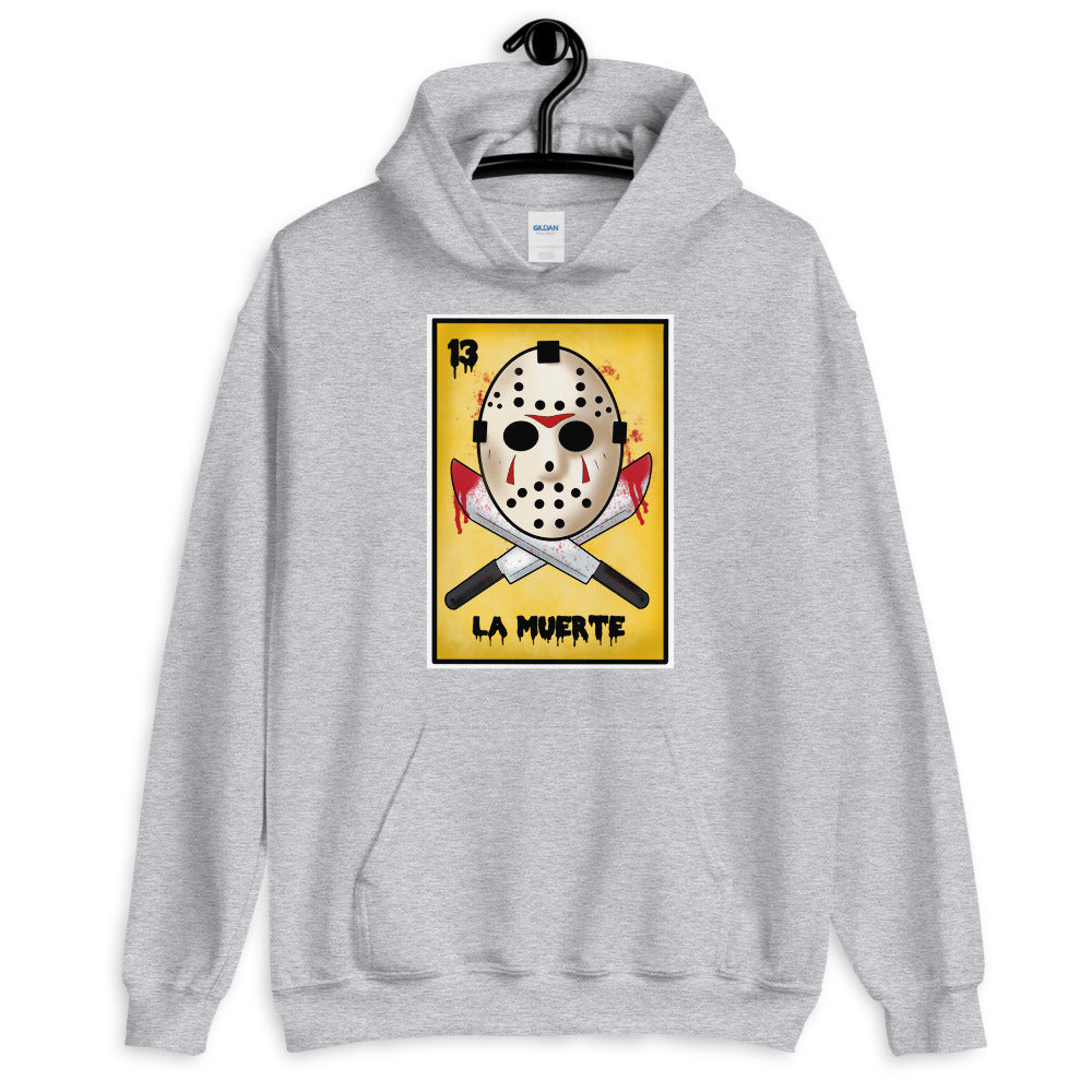 La Muerte Friday the 13th Mexican Loteria Hoodie