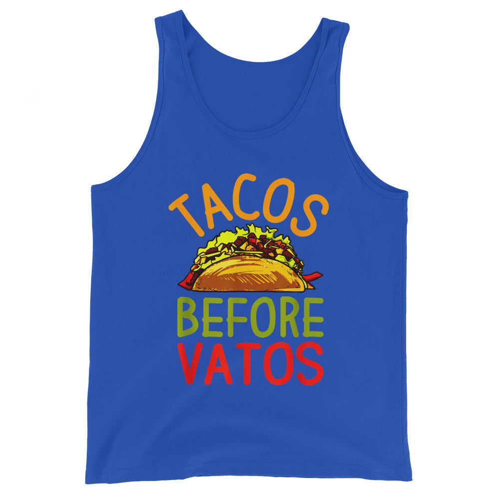 Tacos Before Vatos Unisex Tank Top