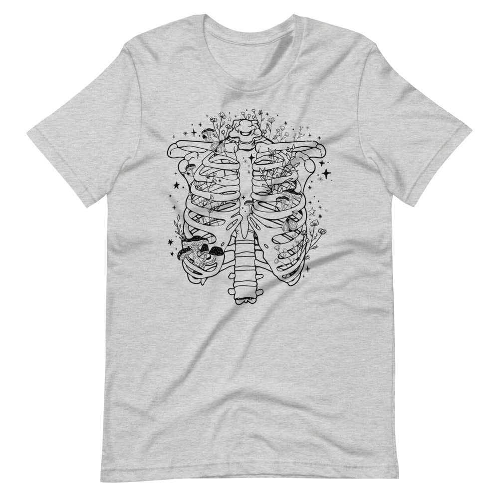 Dead Inside Halloween Rib T-Shirt